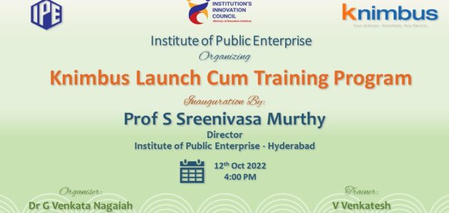 Knimbus Launch Cum Training Program |