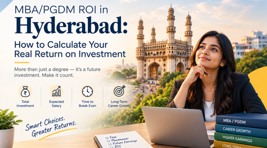 MBA PGDM ROI in Hyderabad How to Calculate Your Real Return on Investment