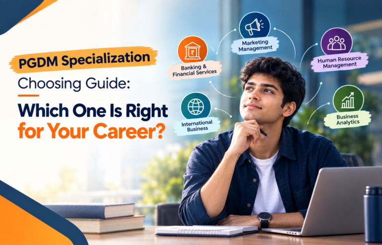 PGDM Specialization Choosing Guide:Which One Is Right for Your Career