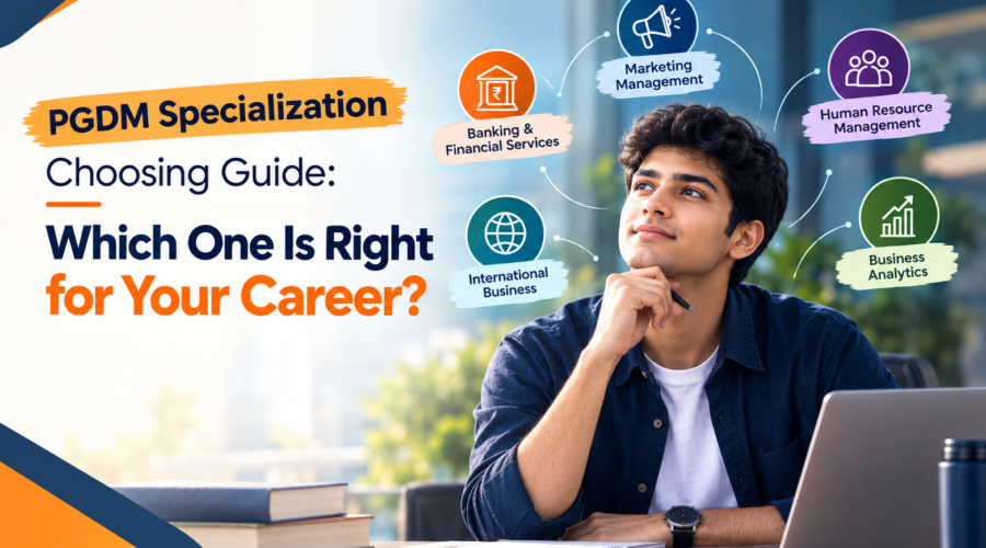 PGDM Specialization Choosing Guide:Which One Is Right for Your Career